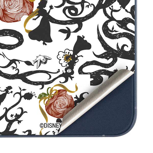 Disney Snow White Roses and Character Silhouette Galaxy A35 5G Skin